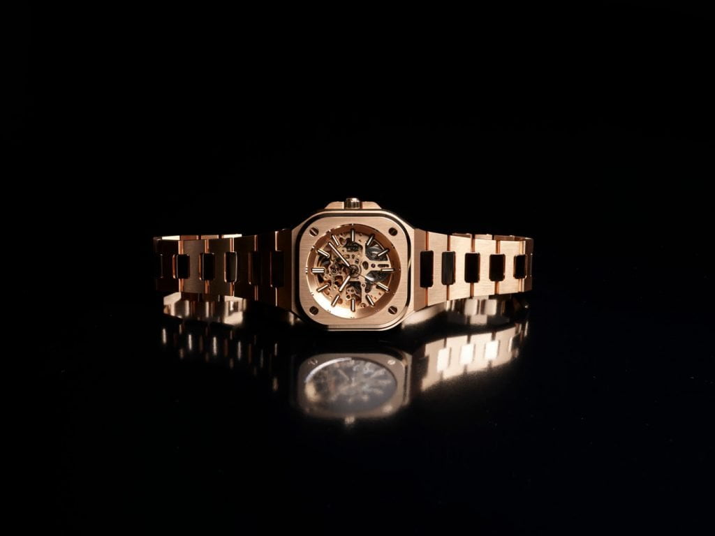 Bell & Ross BR 05 Skeleton Gold portada