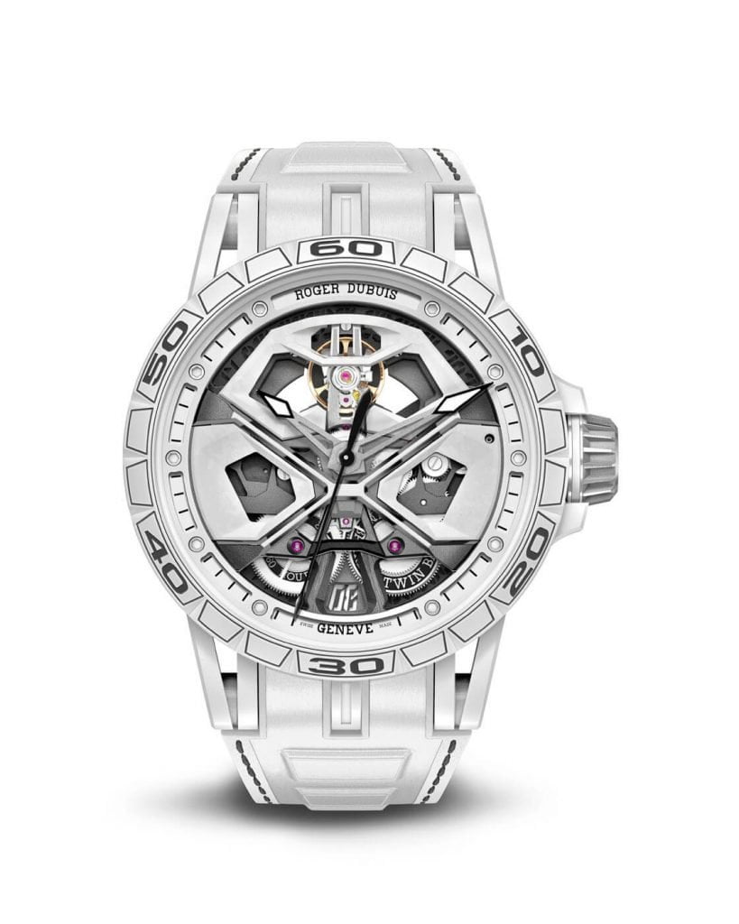 Roger Dubuis Excalibur Spider Huracán White Ceramic f