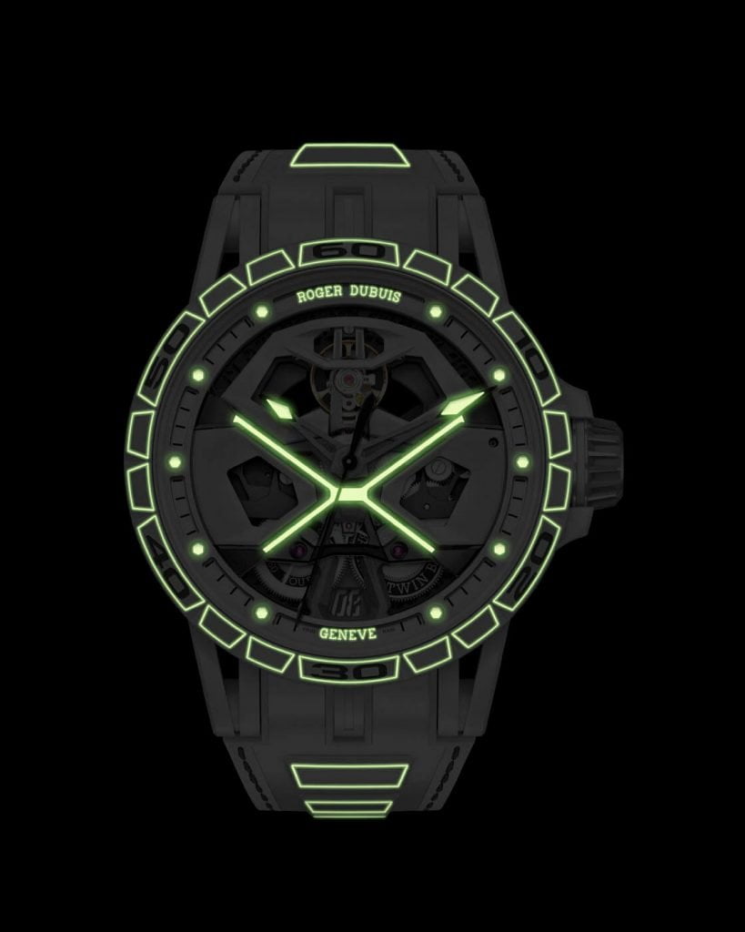 Roger Dubuis Excalibur Spider Huracán White Ceramic l4