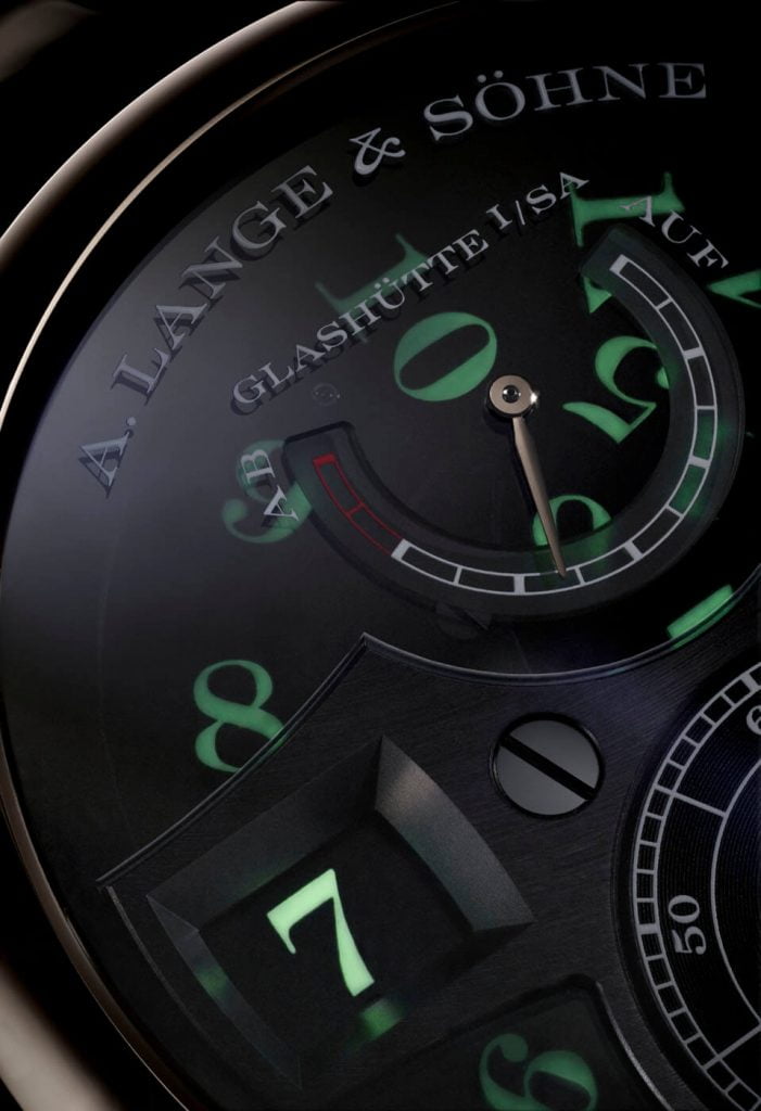 A. Lange & Söhne Zeitwerk Honeygold "Lumen" 2