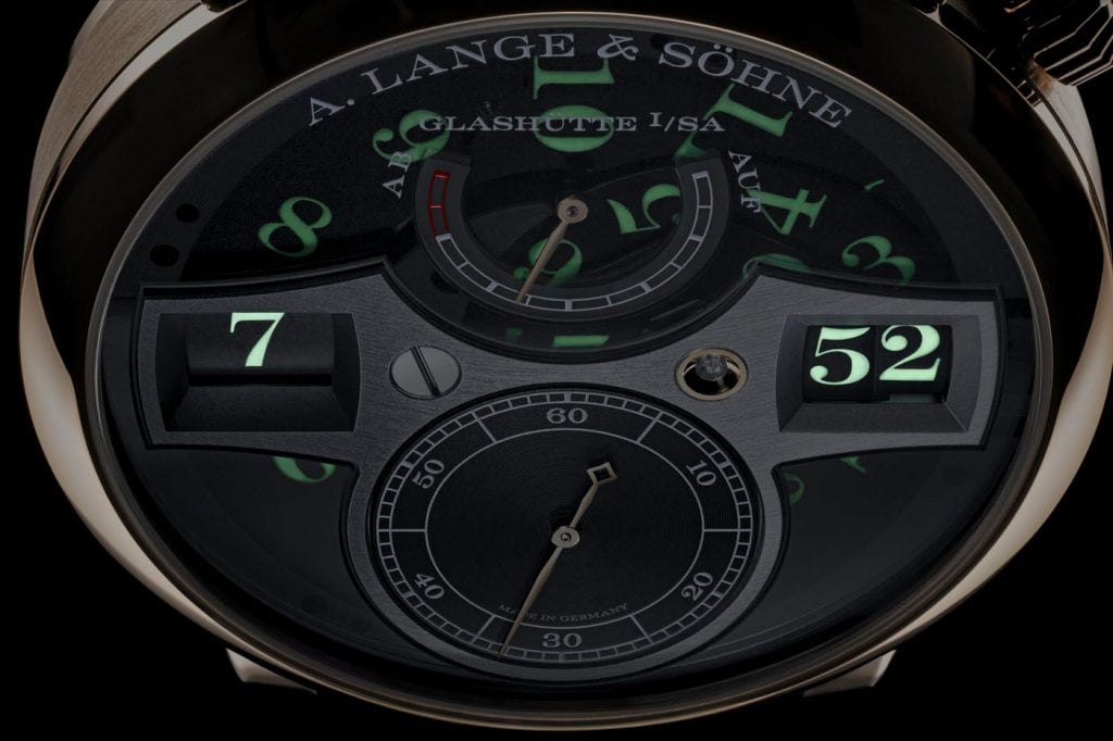 A. Lange & Söhne Zeitwerk Honeygold "Lumen" 6