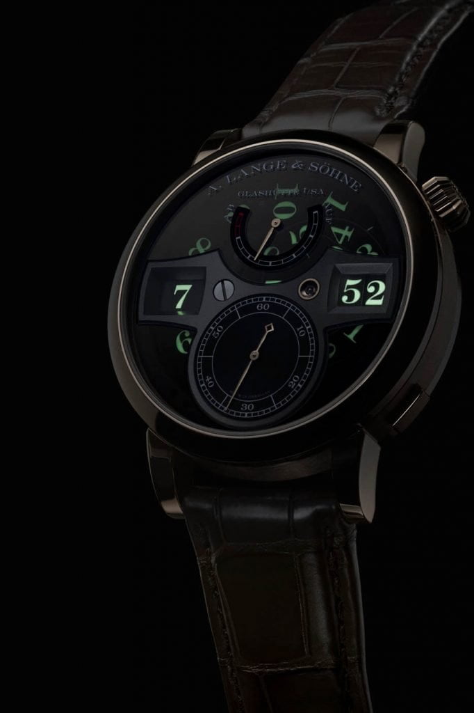 A. Lange & Söhne Zeitwerk Honeygold "Lumen" 8
