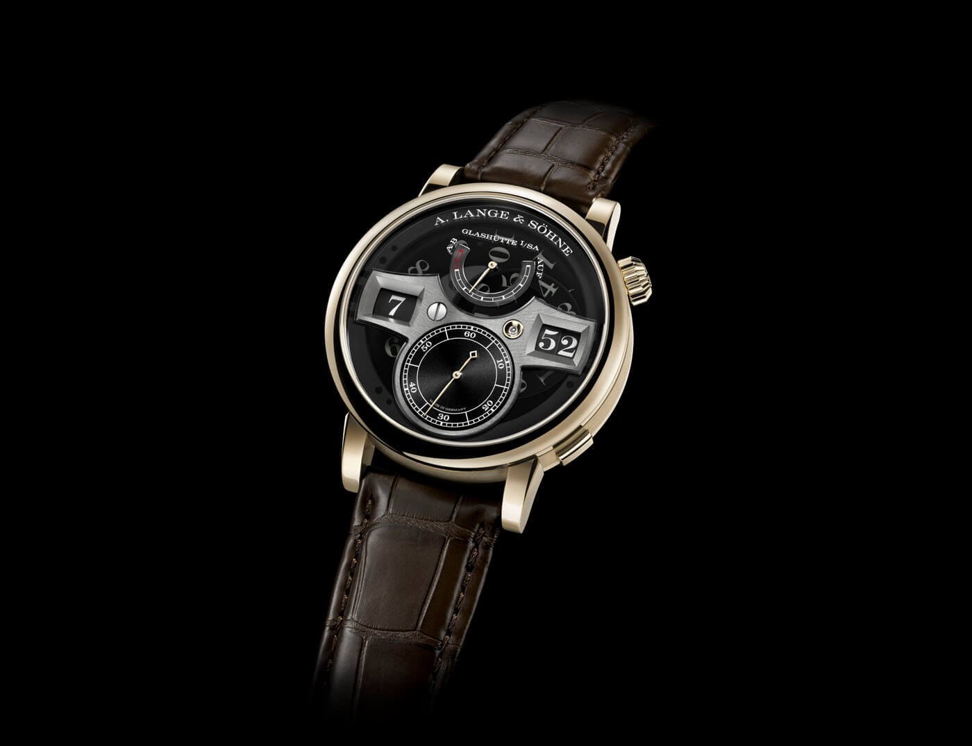 A. Lange & Söhne Zeitwerk Honeygold "Lumen" 1