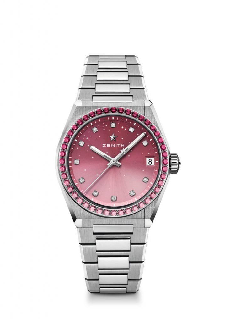 Zenith Defy Midnight Pink Ribbon
