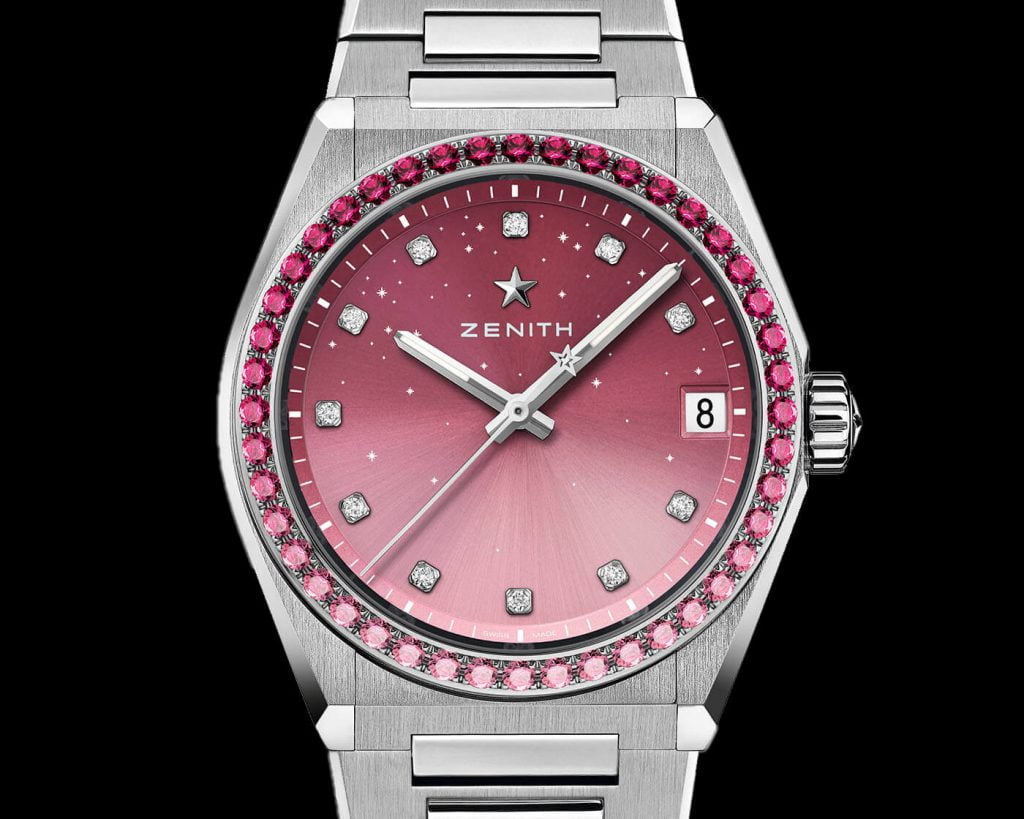 Zenith Defy Midnight Pink Ribbon portada