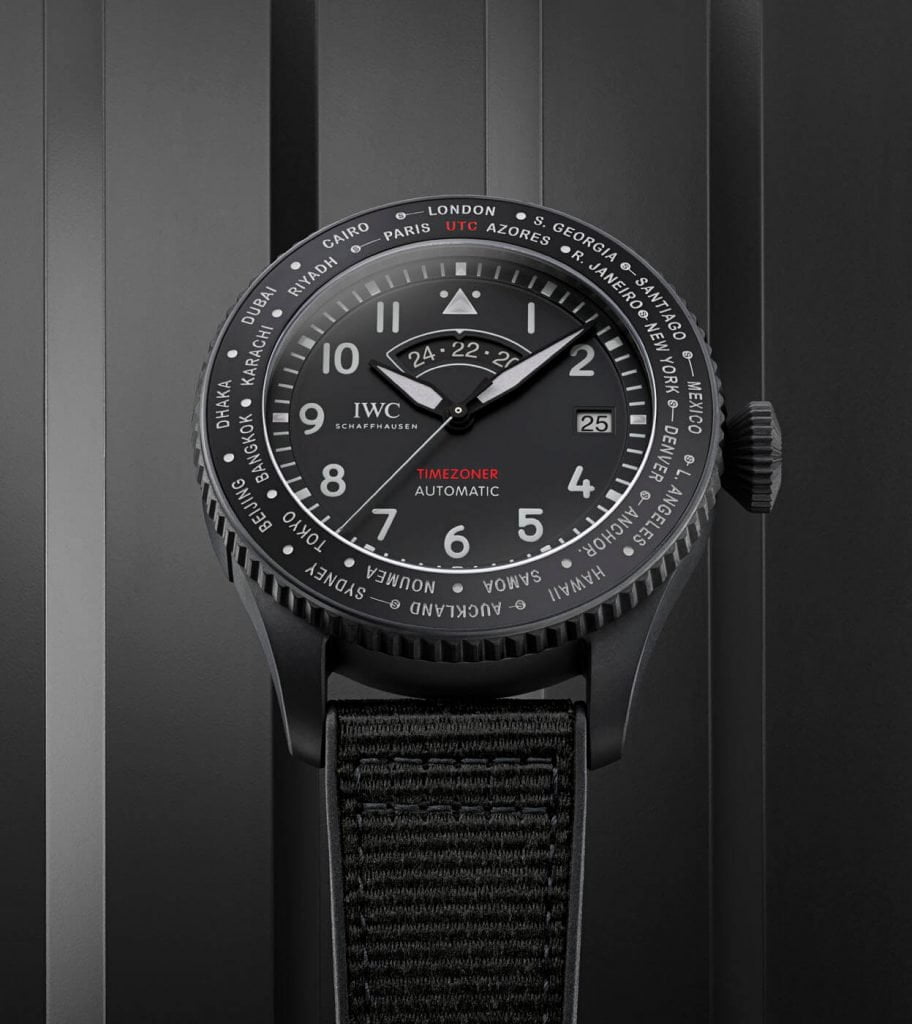 Reloj de Aviador Timezoner Top Gun Ceratanium 8