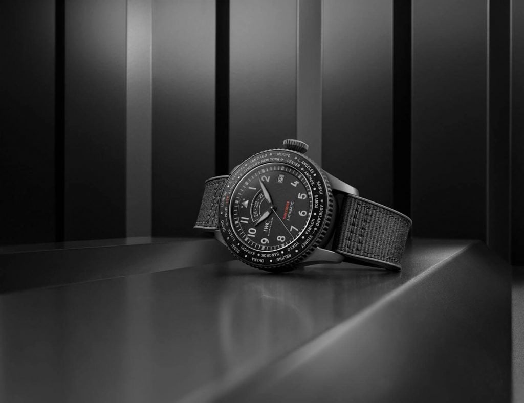 Reloj de Aviador Timezoner Top Gun Ceratanium 7