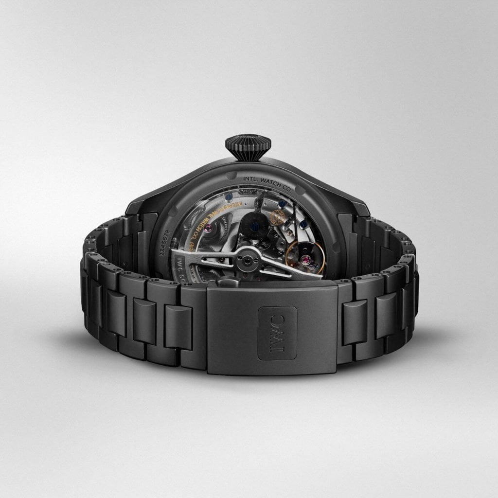Gran Reloj de Aviador Calendario Perpetuo Top Gun Ceratanium 3