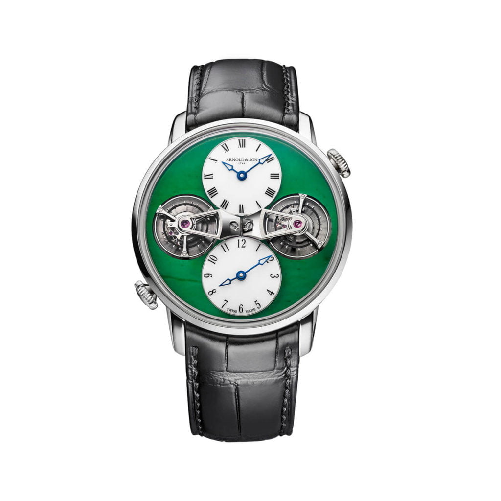 Arnold & Son Double Tourbillon Jade Sol Verde 2