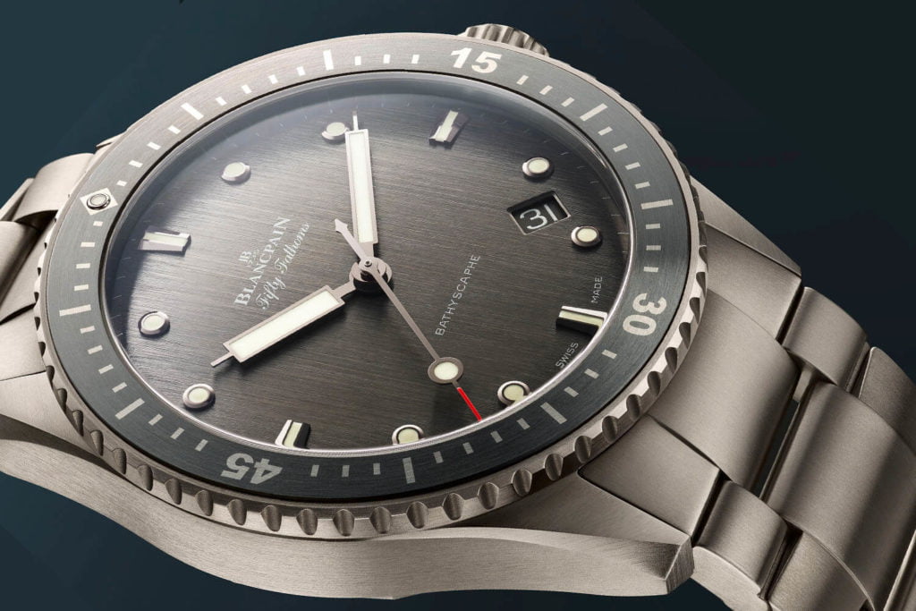 Blancpain Fifty Fathoms Bathyscaphe Titanio 99