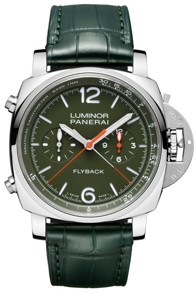 Panerai Luminor Chrono Flyback Ceramic y el Luminor Chrono Flyback Verde Militare 2
