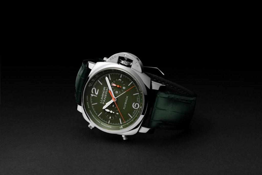 Panerai Luminor Chrono Flyback Ceramic y el Luminor Chrono Flyback Verde Militare 12