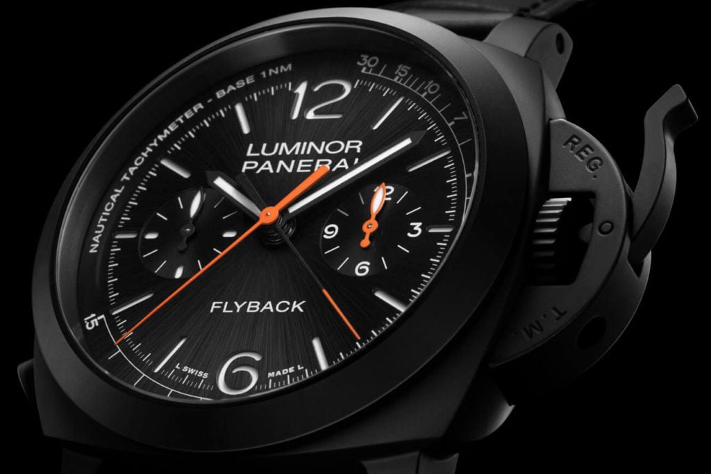 Panerai Luminor Chrono Flyback Ceramic y el Luminor Chrono Flyback Verde Militare 13