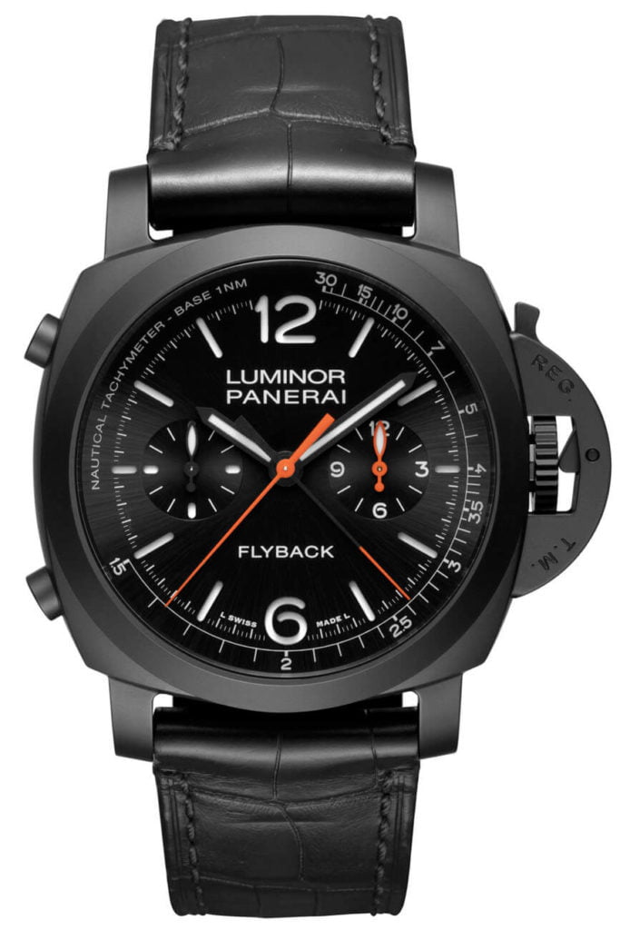 Panerai Luminor Chrono Flyback Ceramic y el Luminor Chrono Flyback Verde Militare 1