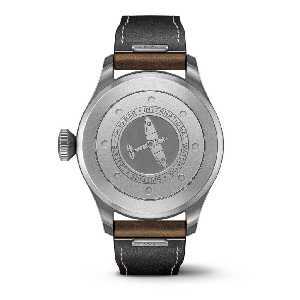 Iwc Gran Reloj de Aviador 43 Spitfire en Titanio y en Bronce 4