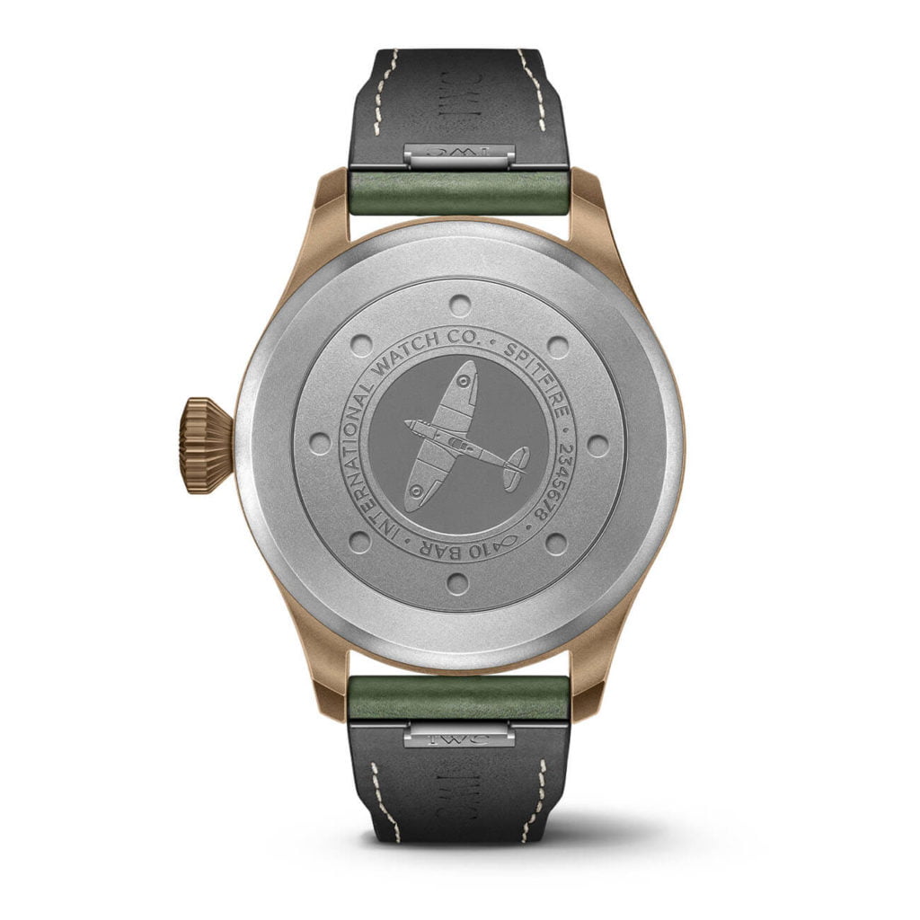 Iwc Gran Reloj de Aviador 43 Spitfire en Titanio y en Bronce 10