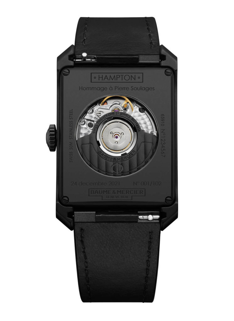 Baume & Mercier Hampton Hommage Pierre Soulages 5