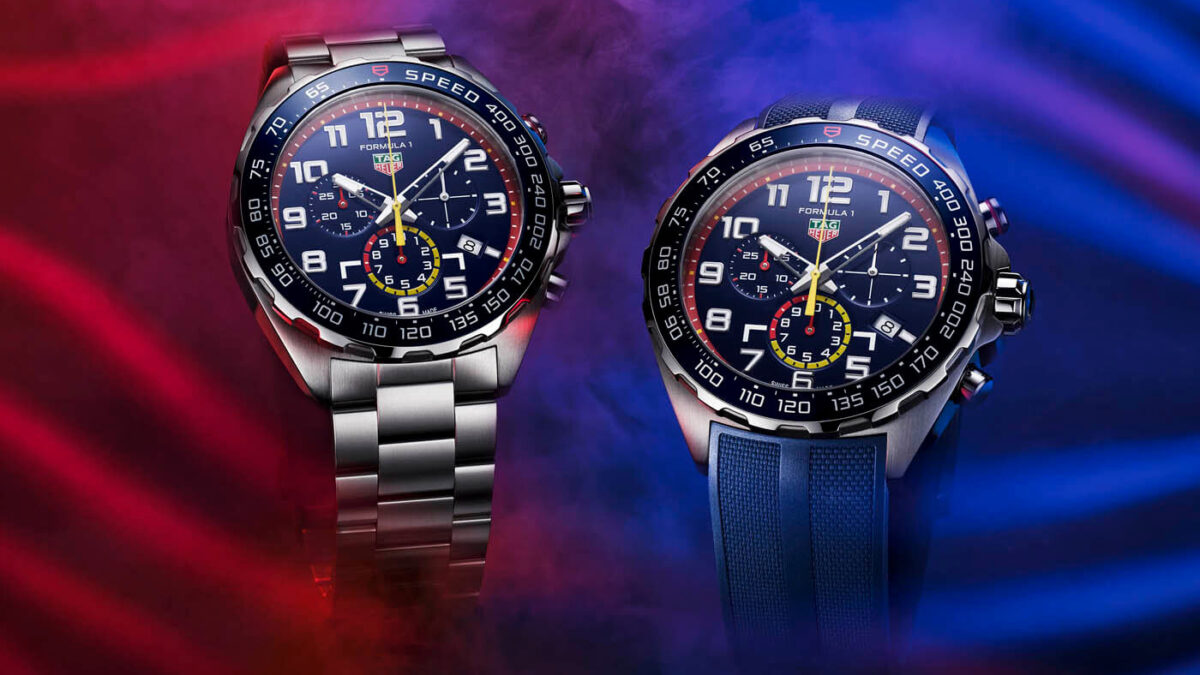 Tag Heuer Formula 1 x Red Bull Racing Debajo del Reloj