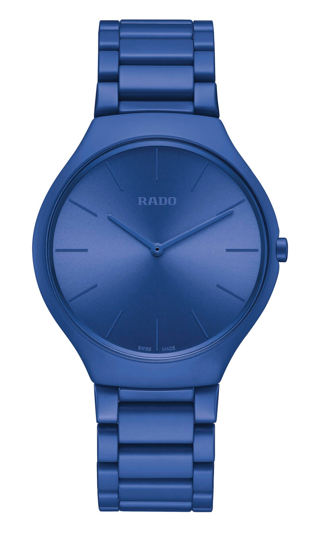 Rado True Thinline Les Couleurs Le Corbusier azul 1
