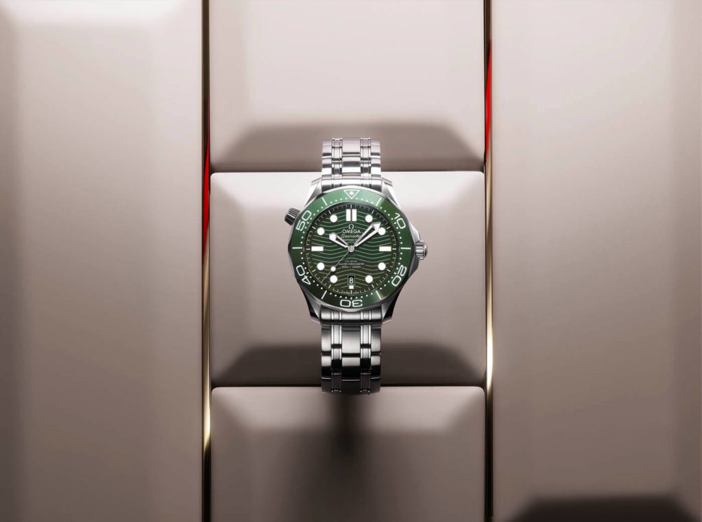 Omega Seamaster Diver 300M Co-Axial Verde