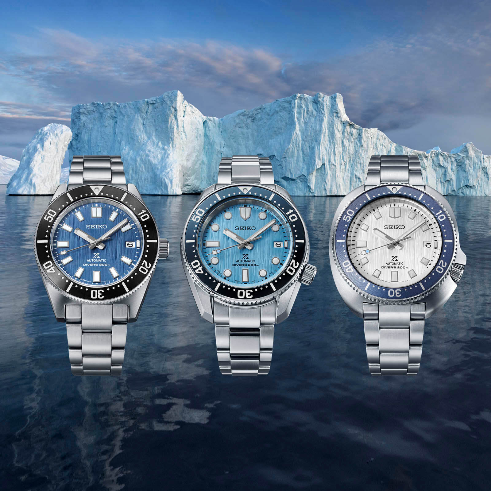 Seiko Prospex Save the Ocean SPB297, SPB299 y SPB301