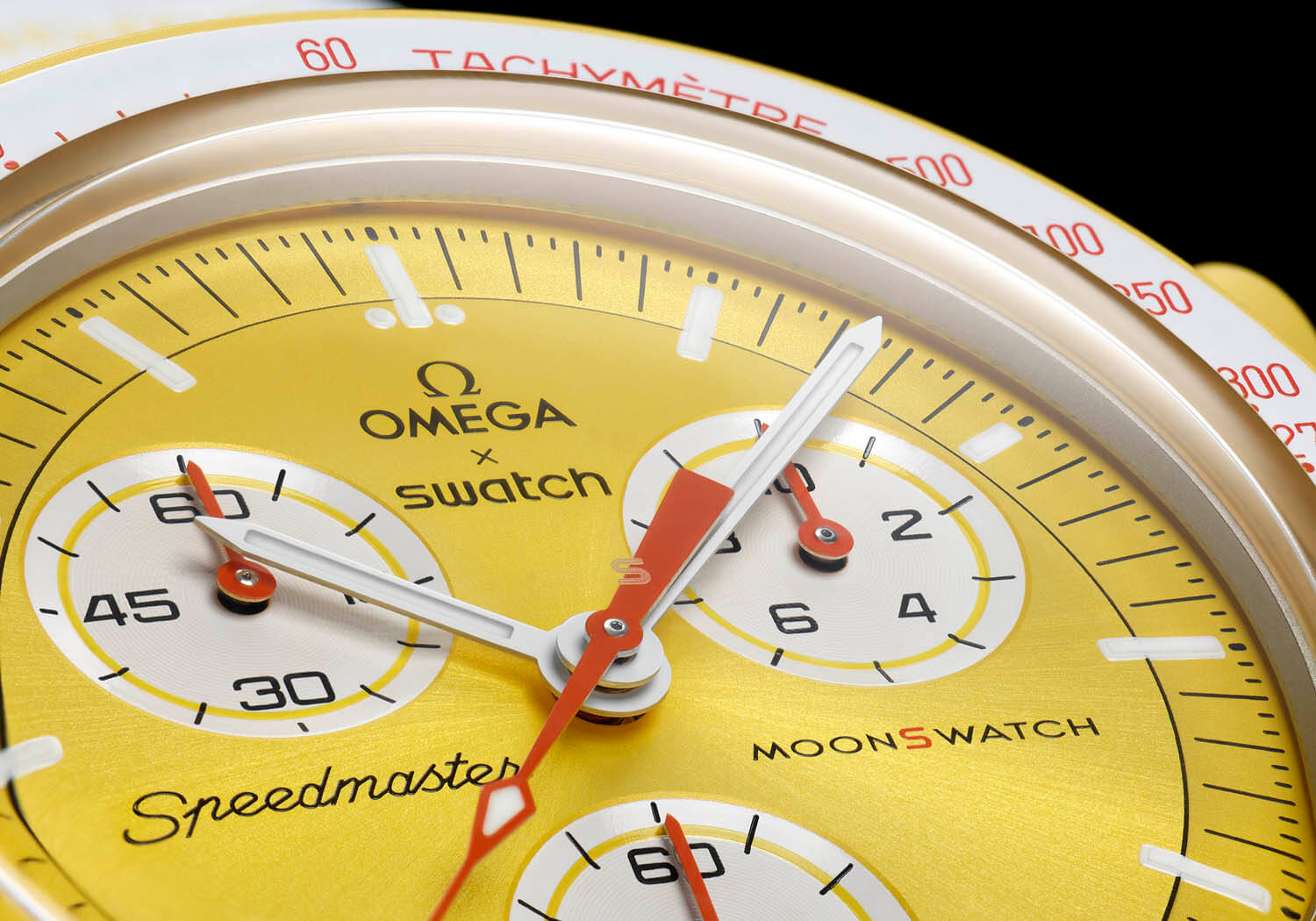 Omega Swatch Bioceramic Moonwatch - Debajo del Reloj