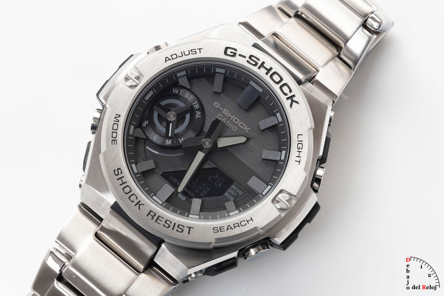 Reloj Casio G-Shock GST-W110D-1AER Energia Solar de Acero para Hombre