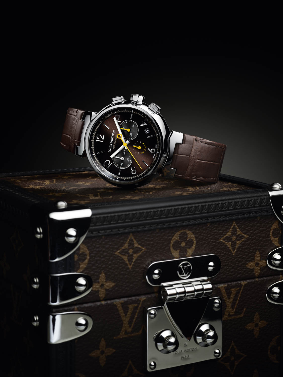 Louis Vuitton Tambour Twenty 20 Aniversario - Debajo del Reloj