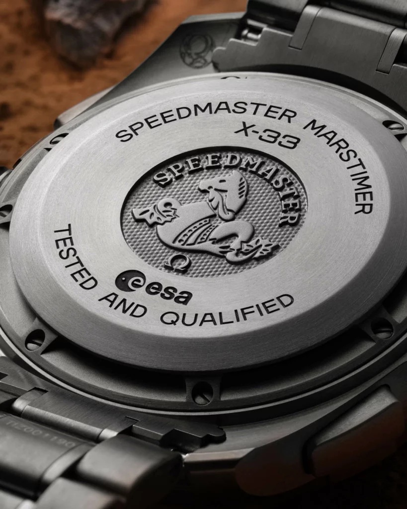 Omega Speedmaster X-33 Marstimer back