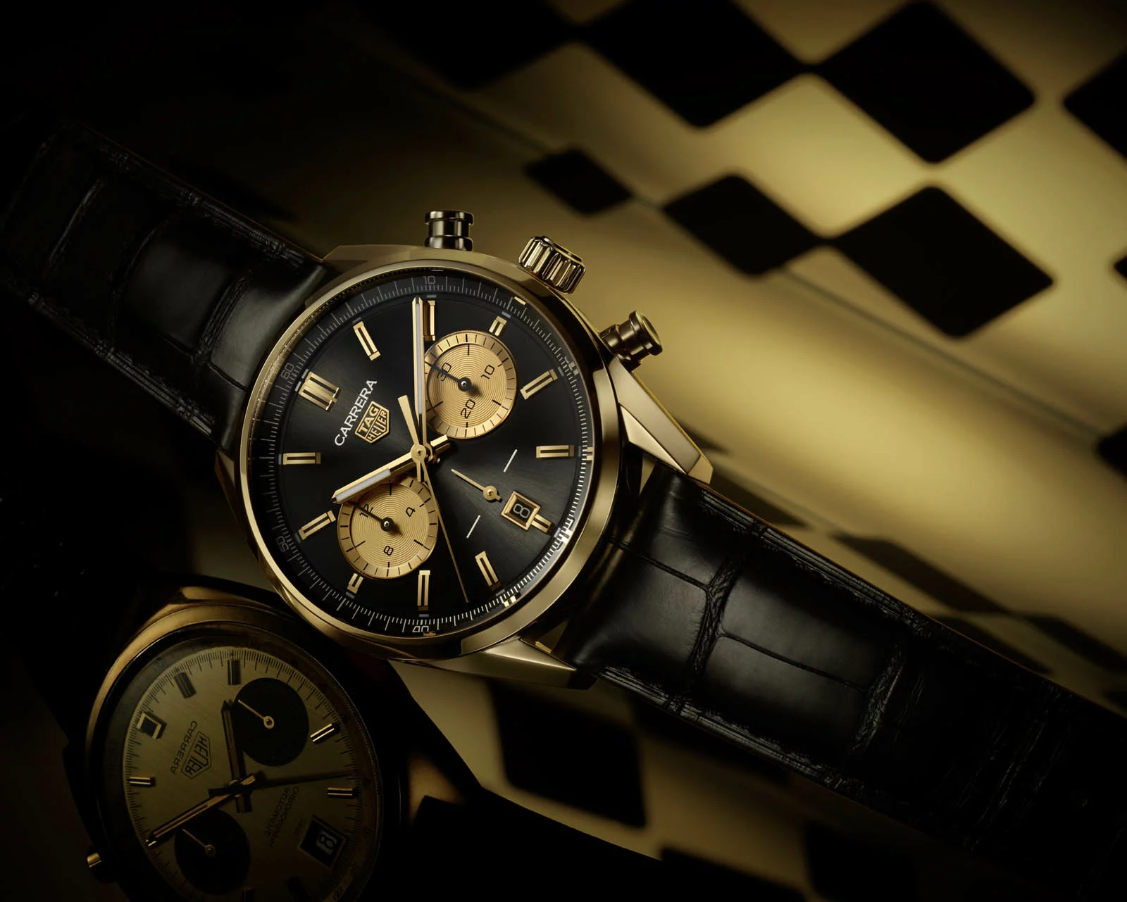 TAG Heuer Carrera Chronograph Oro portada
