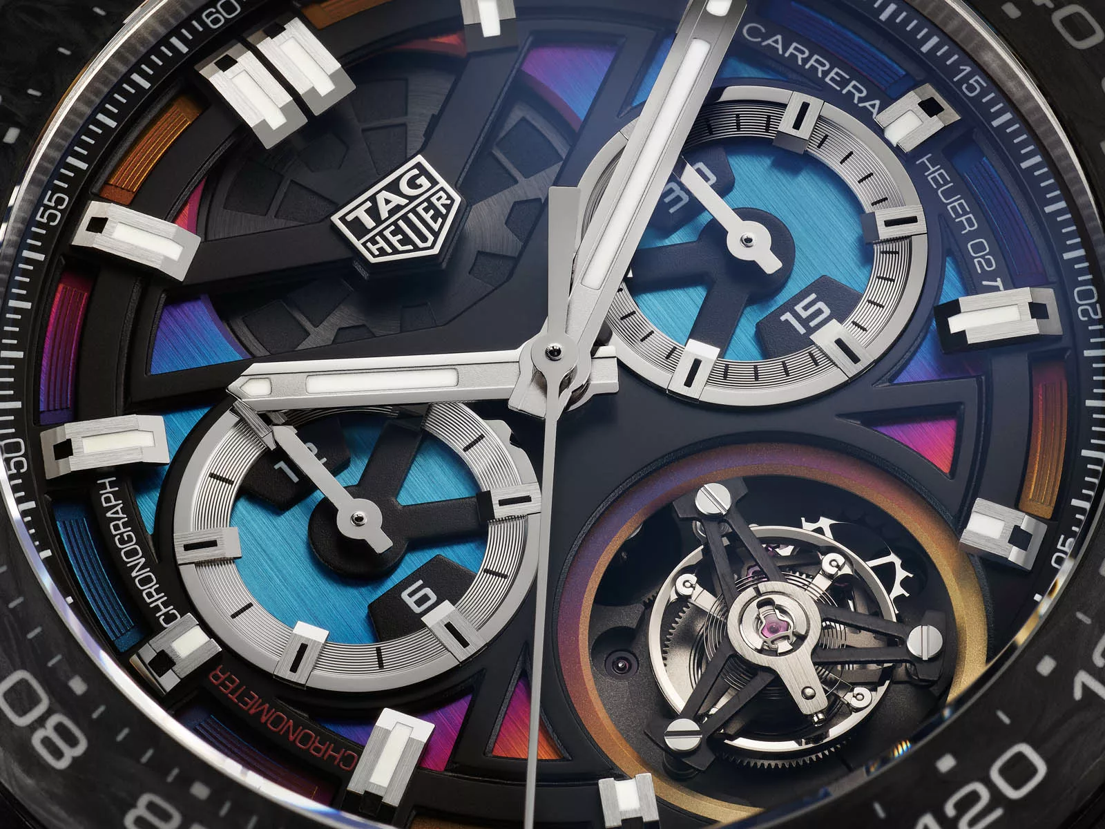 Tag Heuer Carrera Chronograph Tourbillon Polychrome DETA