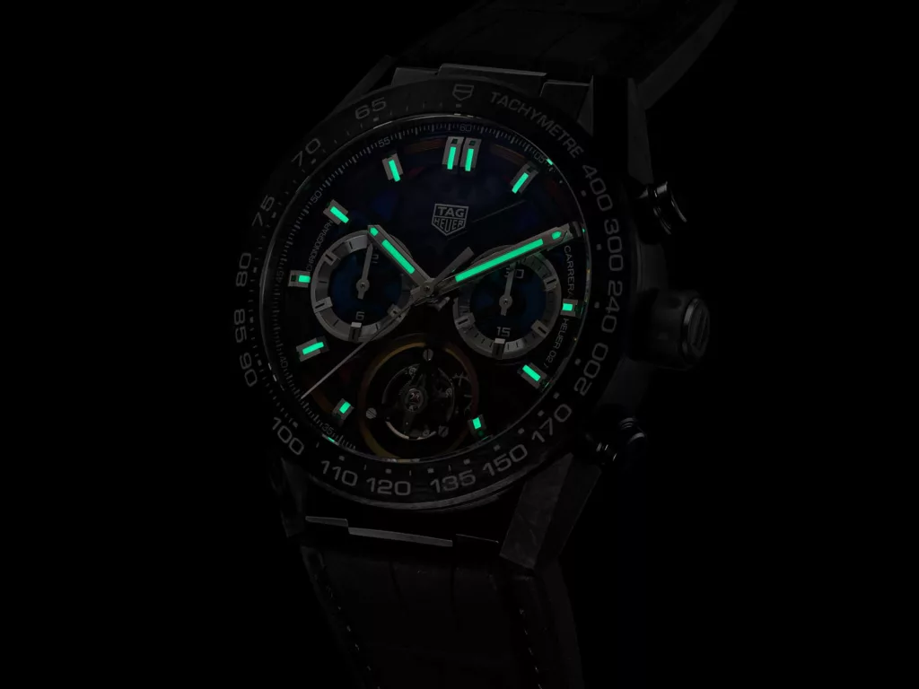 Tag Heuer Carrera Chronograph Tourbillon Polychrome lumen