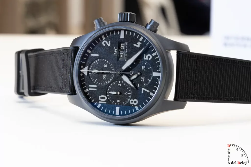 IWC Reloj de Aviador Cronógrafo 41 Top Gun Ceratanium 2