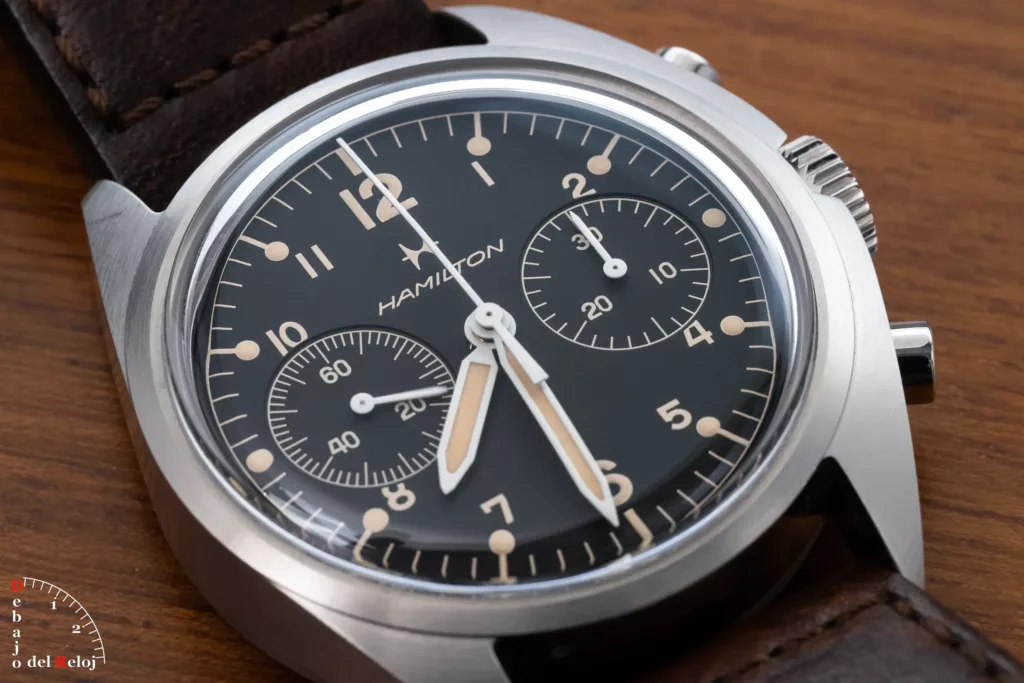 Hamilton Khaki Pilot Pioneer Mechanical Chronograph 55