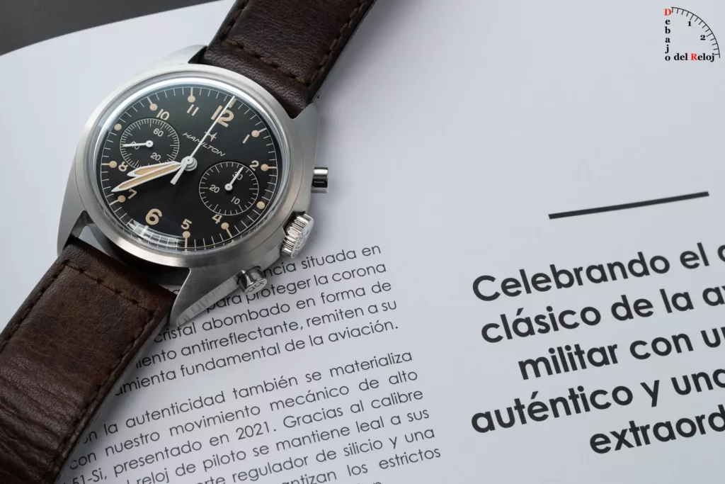 Hamilton Khaki Pilot Pioneer Mechanical Chronograph 99