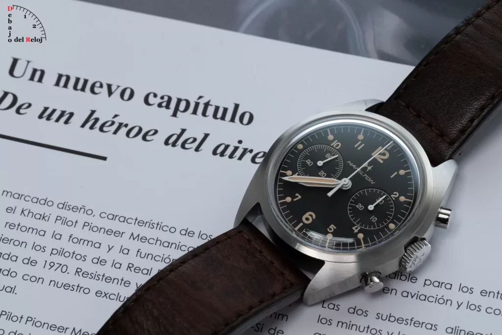 Hamilton Khaki Pilot Pioneer Mechanical Chronograph 2