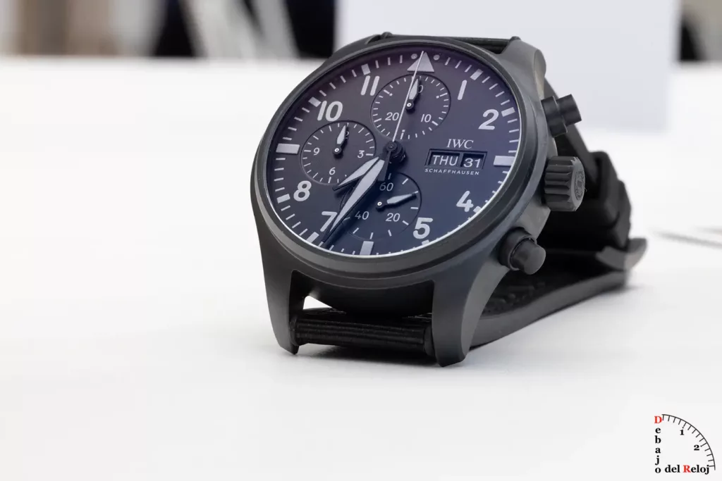 IWC Reloj de Aviador Cronógrafo 41 Top Gun Ceratanium 3