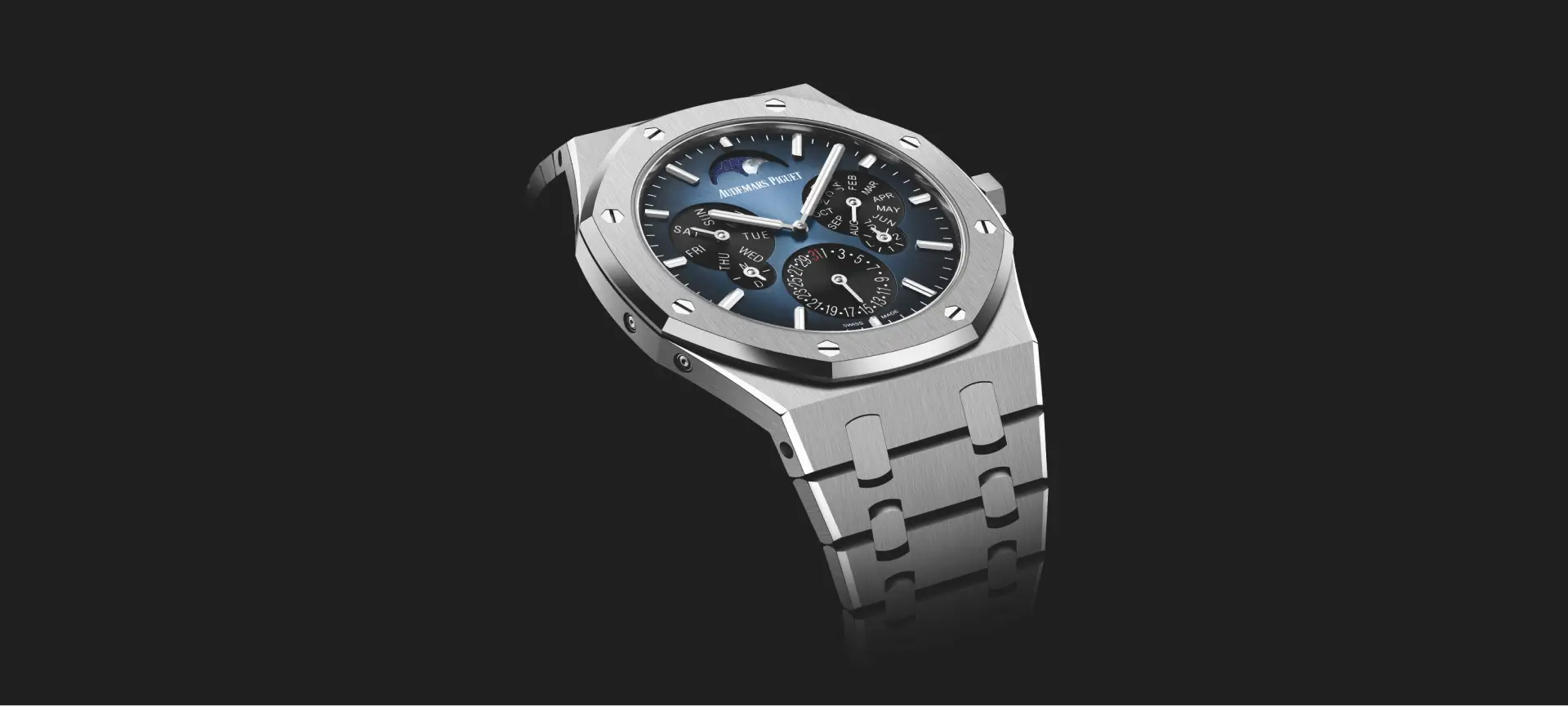 Audemars Piguet Royal Oak Calendario Perpetuo Automático Ultraplano 