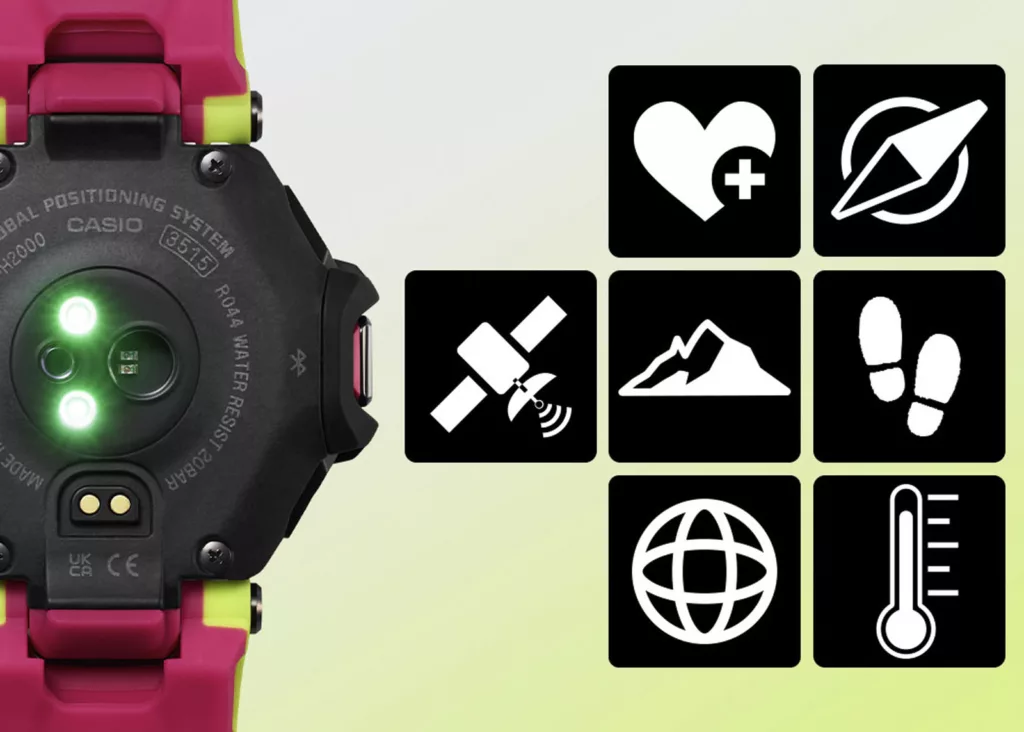 G-SHOCK  G-SQUAD GBD-H2000 Multideporte 6