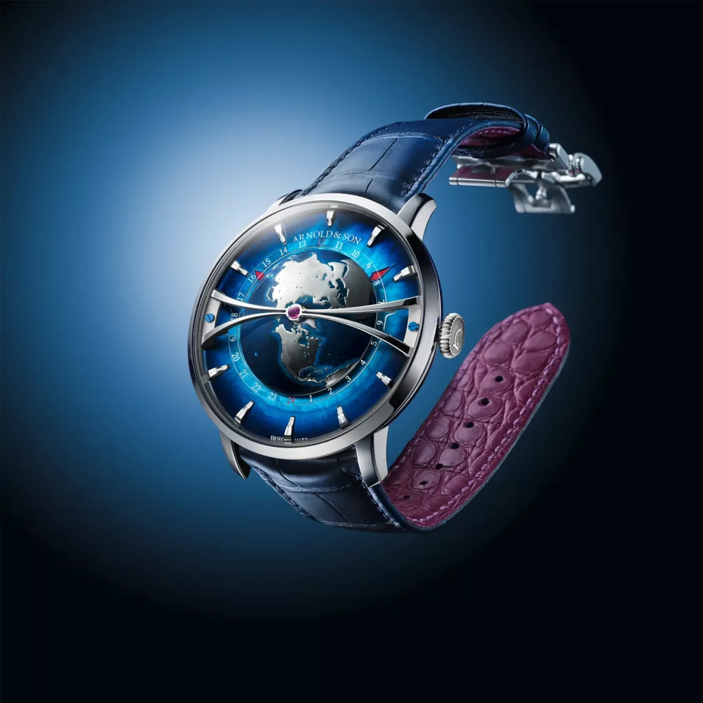Arnold & Son Globetrotter Platinum 8
