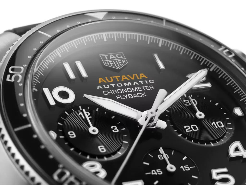 Tag Heuer Autavia Flyback Chronometer esfera