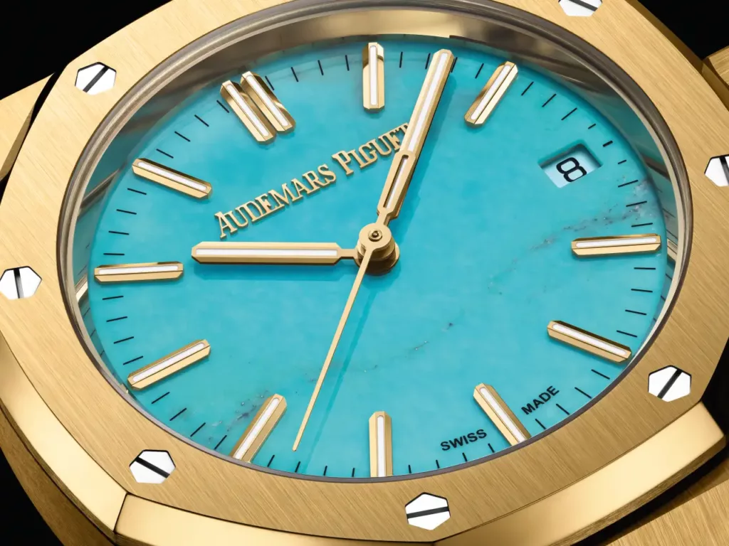 Audemars Piguet Royal Oak Automático Turquesa Natural 37 mm 222
