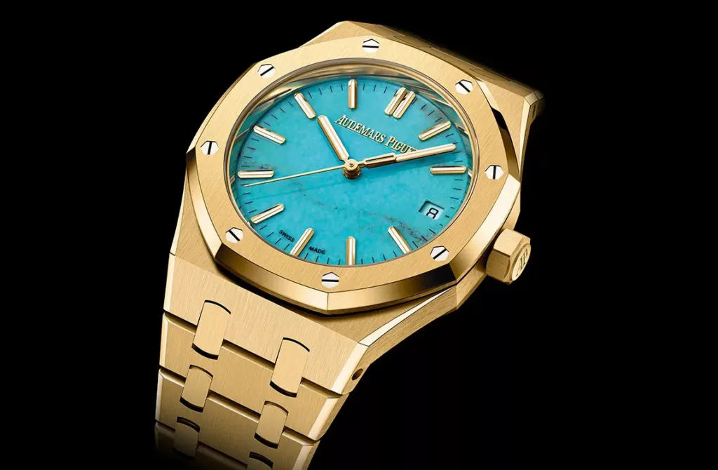 Audemars Piguet Royal Oak Automático Turquesa Natural 37 mm