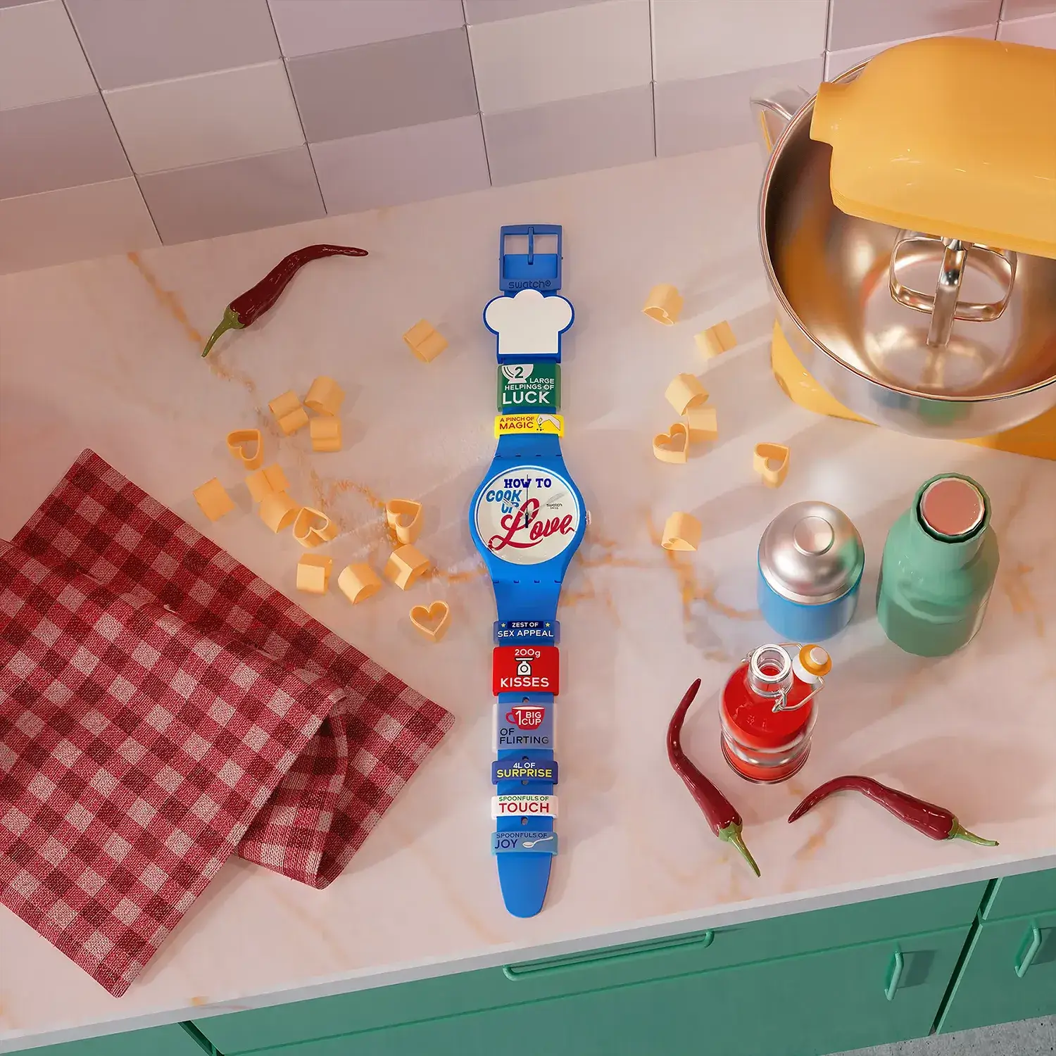 Swatch Receipt for Love