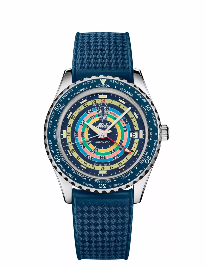 Mido Ocean Star Decompression Worldtimer 5