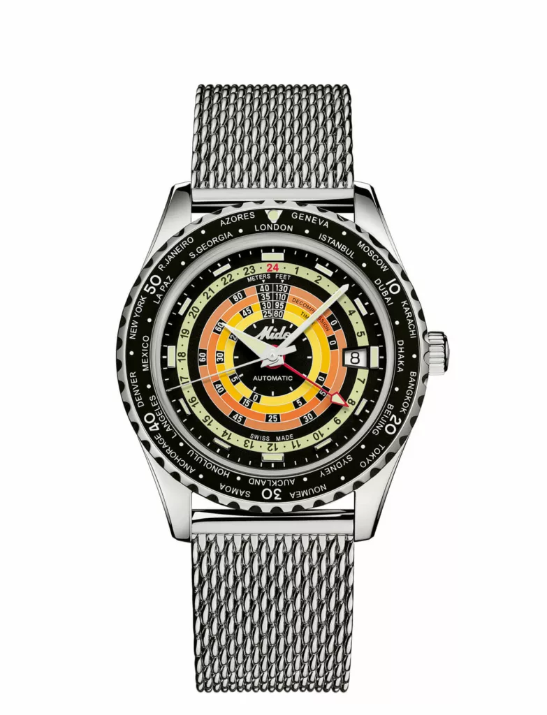 Mido Ocean Star Decompression Worldtimer 6