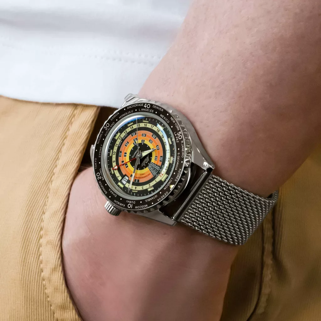 Mido Ocean Star Decompression Worldtimer 14