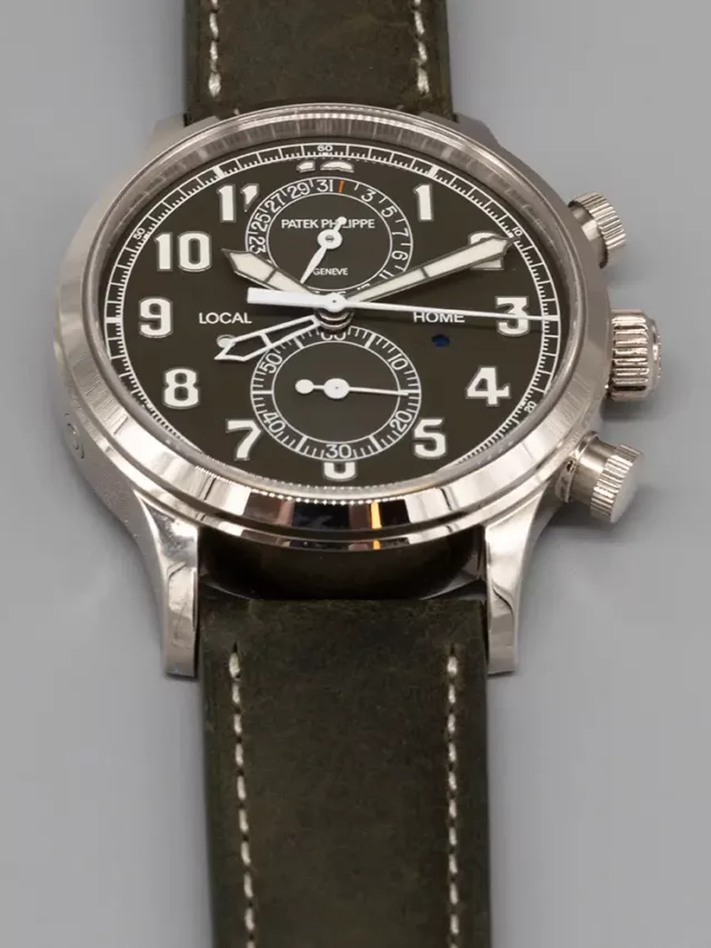 Patek Philippe Calatrava Pilot Travel Time Cronógrafo 5924G