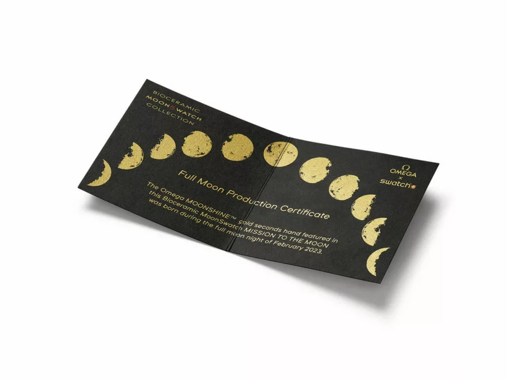 Omega × Swatch MoonSwatch Mission To Moonshine Gold 8