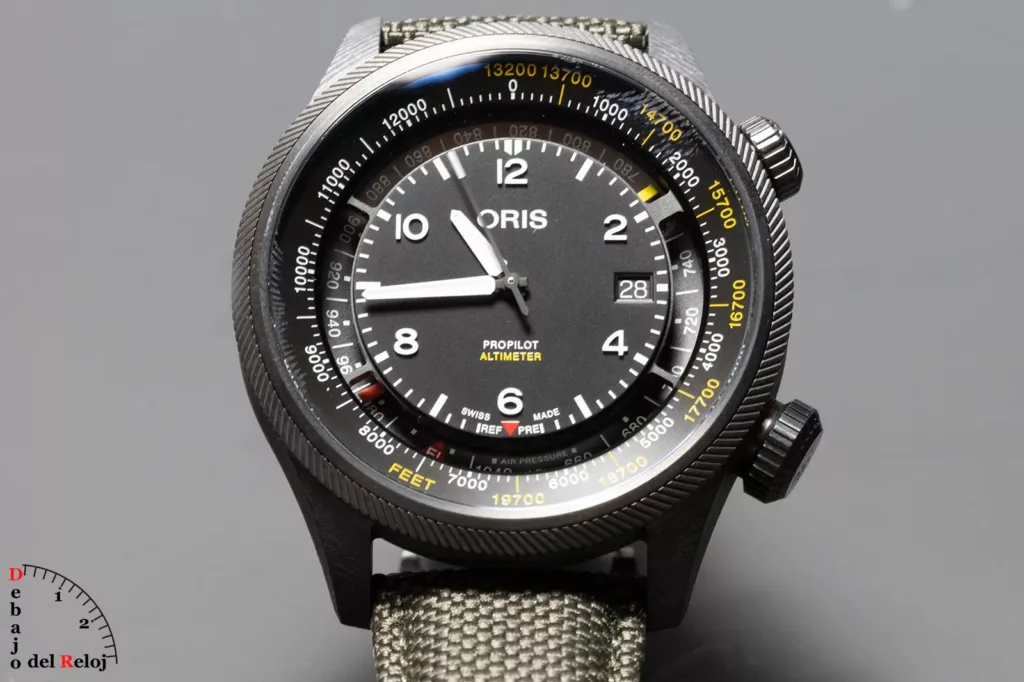 Oris Propilot Altímetro En el Estudio 3